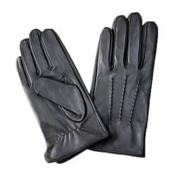Men's Single Leather Unlined Touch Screen Sheepskin Gloves Thin Motorcycle Riding Four Seasons Car Driving Driver Finger Gloves