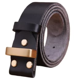 belt leather without gold smooth buckle for mens belts luxury cowboys camel brown match famous brand buckle 3.8 cm high quality