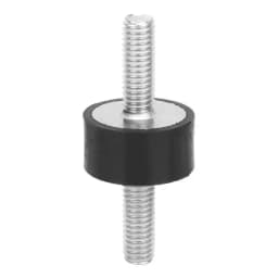 4pcs M6 Rubber Double Male Thread Anti Vibration Isolator Mounts Silentblock Car Boat Bobbins Rubber Mount M6 Silentblock
