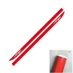 For-KIA Stinger Auto Body Decor Vinyl Decal Carbon Fiber Racing Sport Stripes Auto Accessories Car Door Side Skirt Sticker