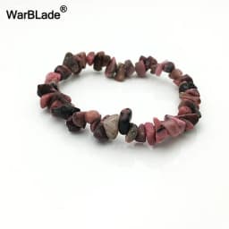 Natural Gem Stone Bracelet Amethyst Irregular Stretch Chip beads Nuggets Quartz Bracelets Bangles Crystal Wristband For Women