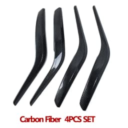LHD RHD Carbon Fiber Interior Door Handle Cover Trim Set Replacement For BMW X1 E84  2010-2016