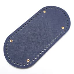 25x12cm Bag Bottom Oval Leather Bottoms with Holes Bag Accessories Handmade PU DIY Part for Handbag Crossbody Messenger Bags