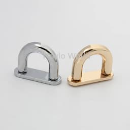 5-20-100 pieces 5 colors 9mm 3/8" Arch Bridge U Ring Link For Purse Bag Making,Shoes Metal Hanger Arch Bridge Connector
