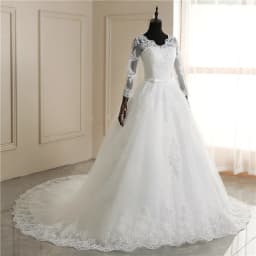 New Spring Lace Appliques Wedding Dress Long Sleeve Vestidos De Novia 2026 V-Neck Bride Wedding Gown Customized Plus Size