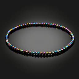 Beads Necklace Magnetic Therapy Care Black Hematite Choker Chain Necklaces Gifts Fashion Men Dad Boysfriend Neck Jewelry