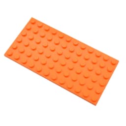 50pcs DIY Building Blocks 6x12 Dots Thin Figures Bricks Educational Creative Size Compatible With 3028 Toys for Children