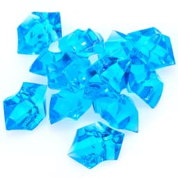 20pcs Acrylic Crystal Gem Stone Crushed Ice Rocks Aquarium Colorful Stone Fish Tank Vase Landscaping Decoration