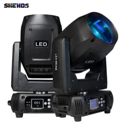 SHEHDS LED Beam 150W Moving Head Light 8/18 Prism DJ Stage Disco Ball Concert Wedding Professional Show