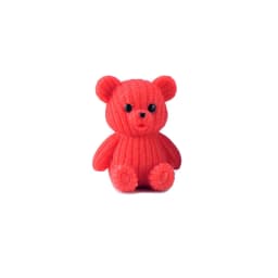 1Pcs Popular Plastic Teddy Bear Miniature Fairy Garden Easter Animal Figurines Party Gift Home Decoration Accessories