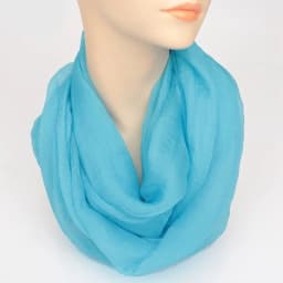 Spring Autumn Chiffon Hedging Bib Pure Color Wild Neck Scarf Women's Soft Light Breathable Decorative Beach Sunscreen Gauze D62