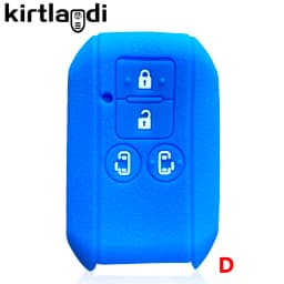 2 3 4 buttons silicone remote key cover case holder keychain for Suzuki Swift Wagon Jimny Sierra Spacia Ertiga embona 2018 -2021