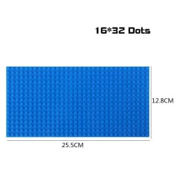 Baseplate 32x32 16X32 Dots Classic Brick Plate Building Blocks DIY Constructor Parts Baseplates Compatible Brands City Friends