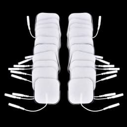 100P/50P 4x4cm Muscle Stimulator Electrode Pads Non-woven Fabric Self Adhesive Replacement Pads for Tens Digital Machine