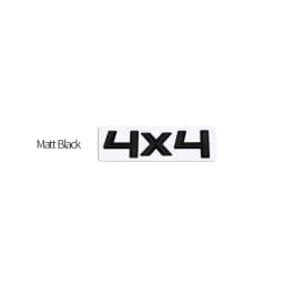MetaL 3D Badge Logo Car Rear Trunk Body Sticker Letter Emblem For Skoda SUPERB 4X4 Accessories Glossy Black Matte black