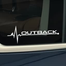 For Subaru XV Forester WRX Levorg Sti Ascent Legacy BRZ Outback Crosstrek Tribeca Accessories Car Side Window Sticker and Decals