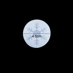 New Christmas Multi Shapes Snowflake Pendant Silicone Mold Hanging Epoxy Resin Mould For DIY Christmas Tree Decor Jewelry Making