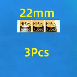 4K HDR Small Gold Label HD 8K Digital Video Player Displays Decorative Faith Stickers Spot DIY