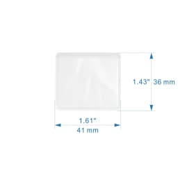 100pc Transparent Necklace Card Chain Collect Self-Stick Plastic Bags For Packaging Small Businesses Gift Jewelry Holder Display