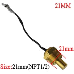 12V 24V Car Truck Digital Water Temperature Sensor NPT1/8 50K Head Plug 10mm 12mm 14mm 16mm 17mm 18mm 21mm Water Temp Sender