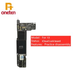 Locked iCloud ID Motherboard For iPhone 12 13 14 15 Pro Max Swap Practice Logic Board Complete Power On Screen Test mainboard
