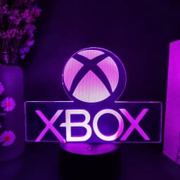 Gaming Lamp 3D Night Light For XBOX Gaming Room Desk Setup Lighting Gamer Decoration on The LED Lamps Table Icon Logo Kids Gifts