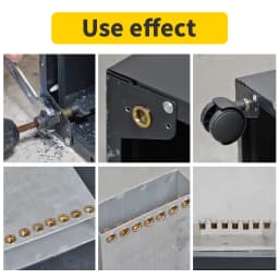 Hand Rivet Nut Gun Head nuts Simple installation Manual Riveter Rivnut Tool Accessory for Nuts M3 M4 M5 M6 M8 M10