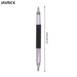 Double-headed Scribe Pens Scribing Engraving Etching Pen DIY Engraver Etcher Tool Kit for Metal Glass Ceramics Jewelry Scriber