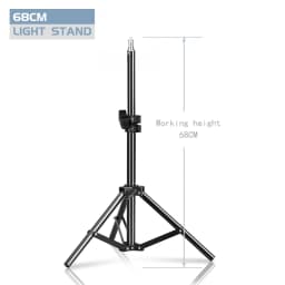 37/68/100/150/190cm Photography Studio Adjustable Light Stand Portable Tripod Stand With 1/4 Screw Head For Flash Photo Studio
