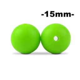 LOFCA 20Pcs Silicone Bead 15MM Food grade silicone beads Used in jewelry making Necklace Bracelets Keychain Jewelry accessories