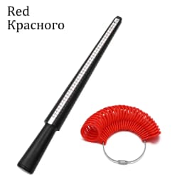 Professional Measuring Gauge Finger Ring Stick Sizer Mandrel Stick Finger Gauge Ring For DIY Fashion Jewelry Measuring Tools Set