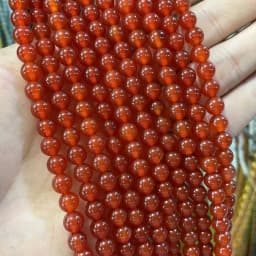 4 6 8 10 MM Natural Colorful Agates Round Loose Stone Beads For Jewelry Making Charm Diy Bracelet Necklace Earrings Material