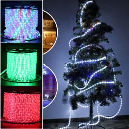 AC 220V Neon Strip LED Strip Waterproof Neon Sign LED Light Christmas Party Decoration Outdoor Rainbow Tube Rope Light Led Strip