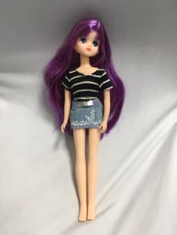 Licca Doll Head Princess DIY Toy Rare Collection Long Hair Doll Parts 1/6 Princess Doll Accessories Colorful Hair Doll Heads
