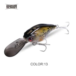 Kingdom Crazy Crankbaits Slow Sinking Fishing Lures Mini Minnow Swing Small Cranks Hard Baits 5g 37mmm Wobblers Fishing Tackle