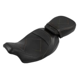 Motorcycle Two-Up Low Profile Seat For Harley Touring Street Glide Electra Glide Road King Classic Special CVO 2009-2022 2018
