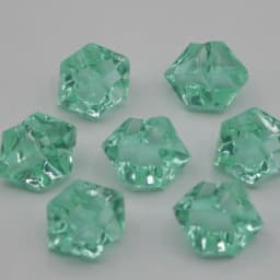 100PCS Plastic Crystal 14*11mm Acrylic Crystal Diamond Pawn Irregular Stone Party & Holiday DIY Decorations