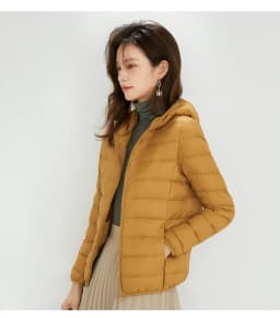 New Fashion Ultra Light 90% Down Jacket Soft Matte Fabric Winter Feather Jacket Warm Coat Hooded Parka Female Portable S-4XL