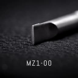 SOZO MZ1 Leather Work Stamping Tool Thumbprint Horizontal In Sheridan Saddle Making Carving Stamps 304 Stainless Steel