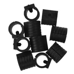 10pcs Chair Leg Pad Damper Stool Anti-Front Tilt Pipe Clamp U Shaped Floor Glides Tubing Caps Tube Rear Pad Floor Protector