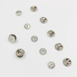 50Sets(Pin+ Back) Stabbing Brooch Pin Settings 10mm 15mm Flat Base Brooch Pins Butterfly Clasp DIY Jewelry Findings