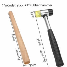 10 Style Finger Sizes Measuring Equipment Metal Stick Ring Sizer Ring Stick Enlarger Mandrel Gauge Tools Set For Jewelry Making