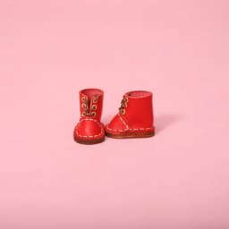 New 1/12bjd Bjd Doll Shoes High Top Handmade Leather Cowhide boots Shoes For Obitsu 11 OB11 Size GSC Doll 11cm Body Body9