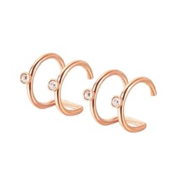 1Pcs/15 Pcs Stainless Steel Ear Cuff Helix Cartilage Clip On Wrap Earrings Fake Nose Ring Non-Piercing Adjustable Men Women
