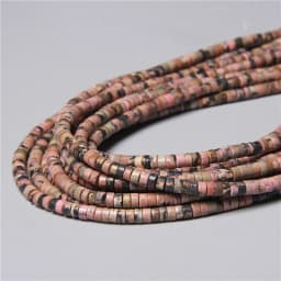 4x2mm Natural Flat Disc Round Stone Crystal Jades Spacer Beads Charm Jewelry Making Handmade Bracelet Necklace Earring Accessory