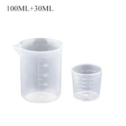 Epoxy Resin Tools Easy Jewelry Making Tools Silicone Workbenches Plastic Beaker Drilling Bits Sticks Disposable Cup Dispenser