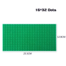 Baseplate 32x32 16X32 Dots Classic Brick Plate Building Blocks DIY Constructor Parts Baseplates Compatible Brands City Friends