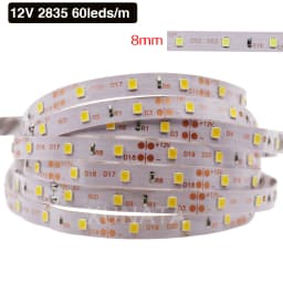 12V 24V Led Strip 5054 2835 5050 60 120 240Leds/m Waterproof Cool/Warm/Natrual White RGB Flexible LED Ribbon Tape Light Lamp 5m