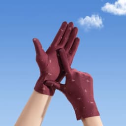 Summer Women Sunscreen Sun Protection Ice Silk Thin Breathable Anti-UV Soft Outdoor Driving Cycling Cute Lovely Quick Dry Gloves