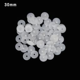50sets 15/20/25/30/35/45mm White Plastic DIY Doll Joints Teddy Bear Making Crafts Kids Toy Dolls Accessories For Child Toys